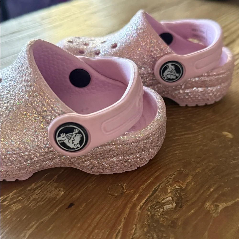 CROCS glittery fun